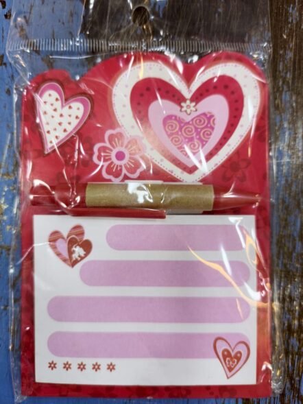 ستيكي نوت قلب بقلم